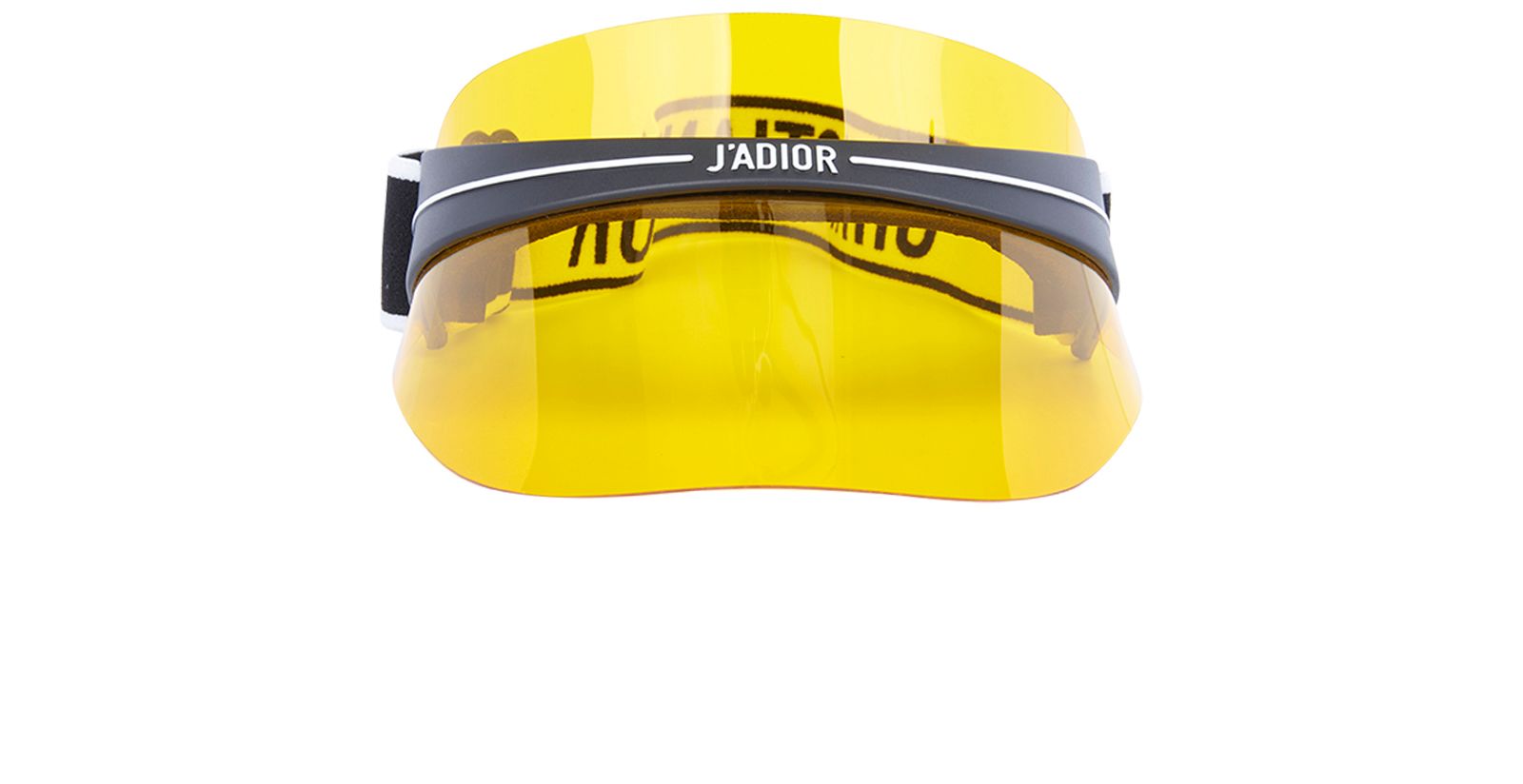 Christian dior yellow visor hotsell